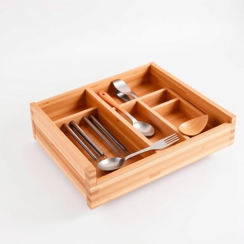 Bamboo Expandable Drawer Organizer